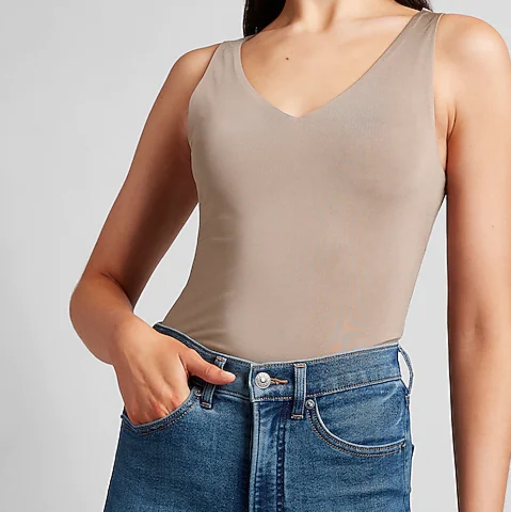 V-Neck Contour Bodysuit
